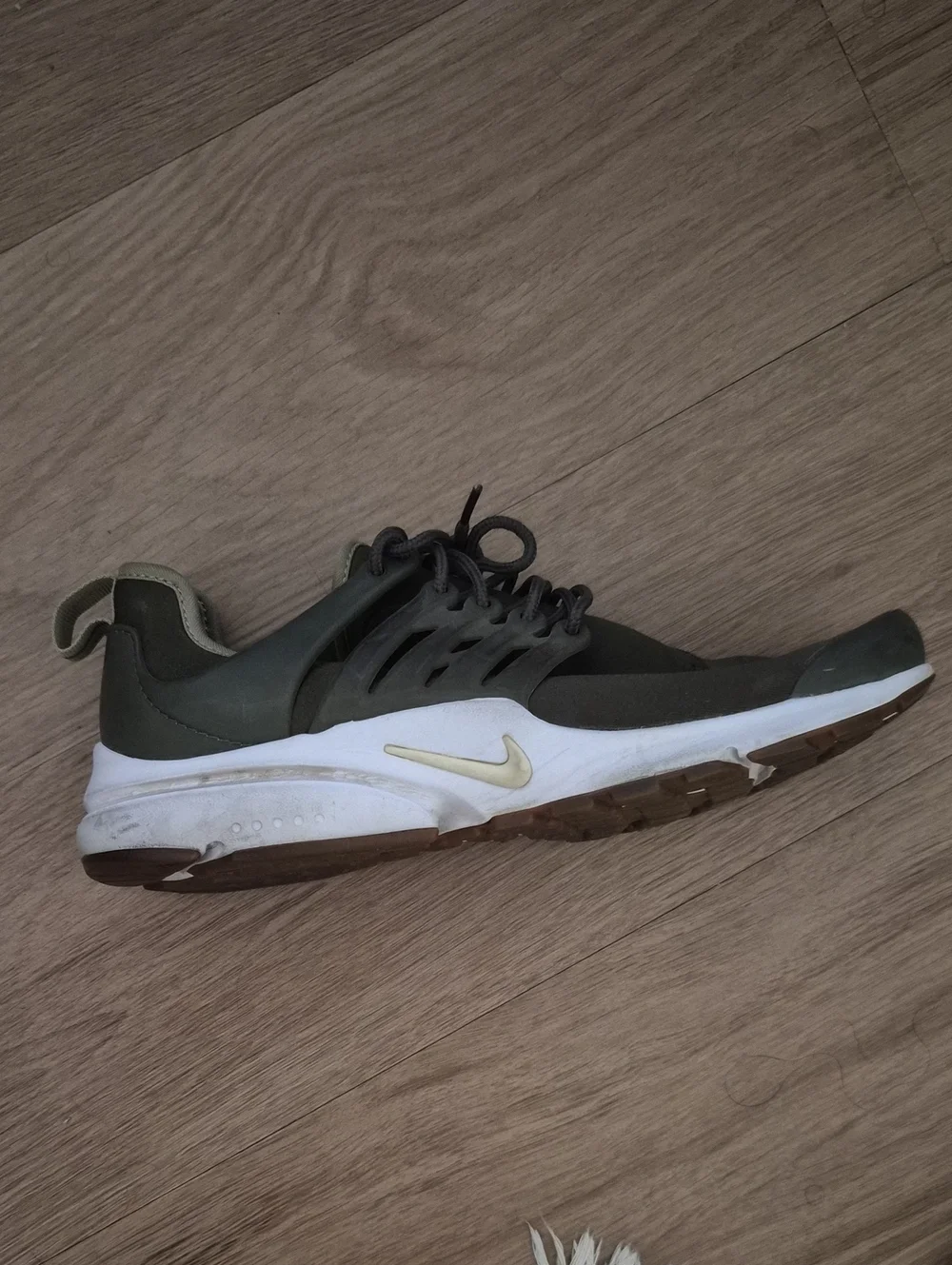Nike Air Olive Green Athletic Sneakers
